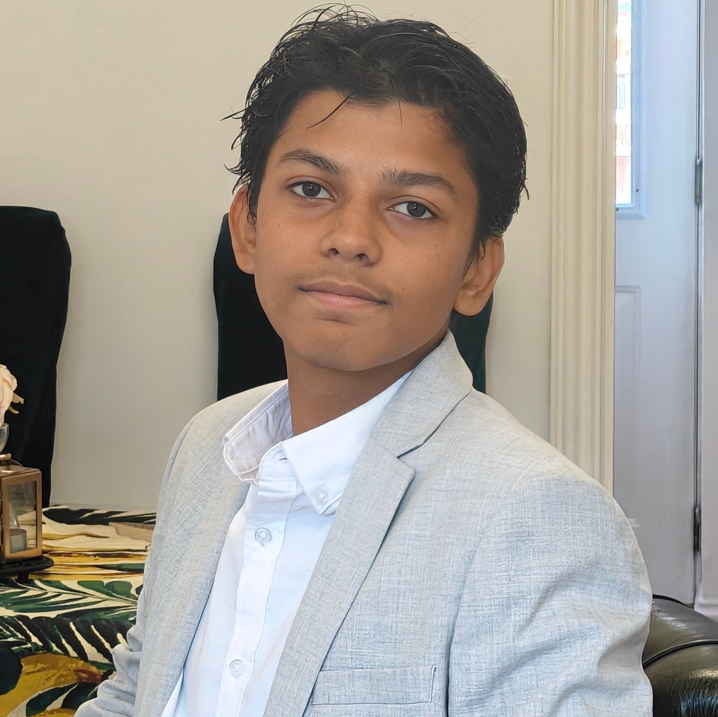 Editorial portrait of Aarush Choubey